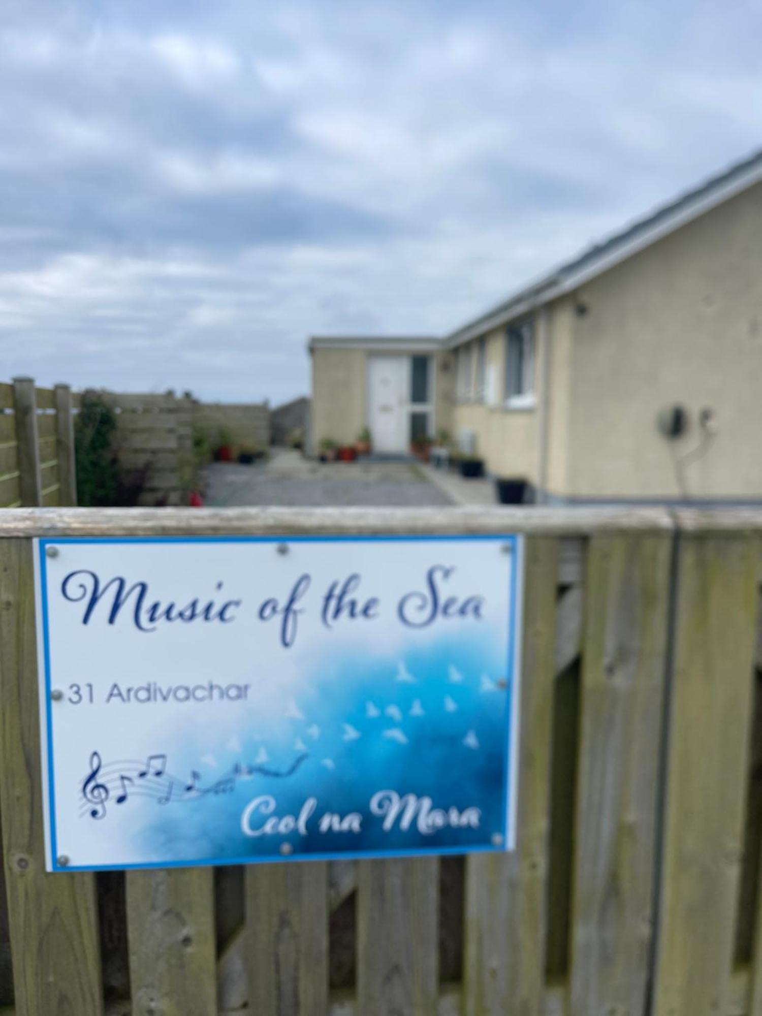 Music Of The Sea- Isle Of South Uist, Hs8 5Rf Lägenhet Clachan  Exteriör bild